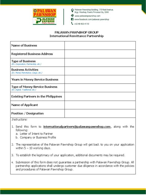 Palawan Express Application .